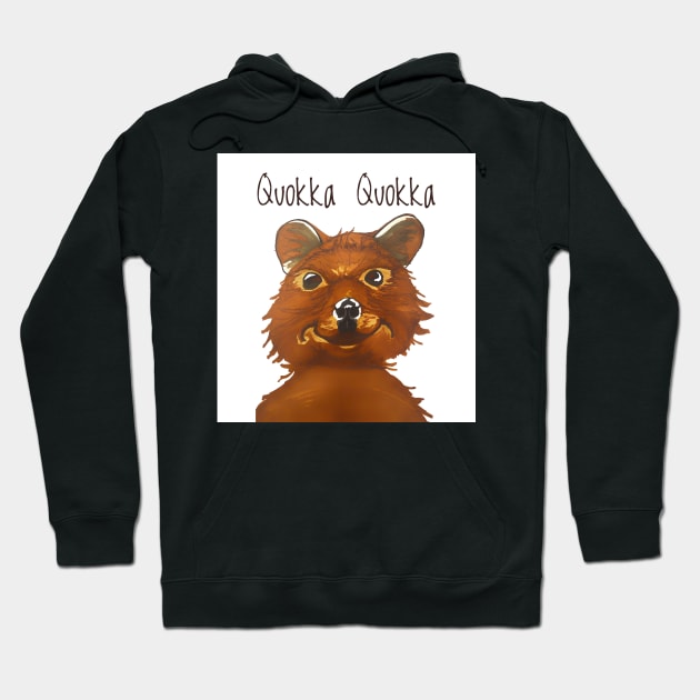 Quokka Quokka Hoodie by Snobunyluv